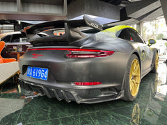 Porsche 911 991.2 Carrera GTS/4 GTS & Carrera 2/2S/4/4S (with PSE Package) 2015-2019 with Aftermarket Parts - AE Style Carbon Fiber Rear Diffuser from ArmorExtend