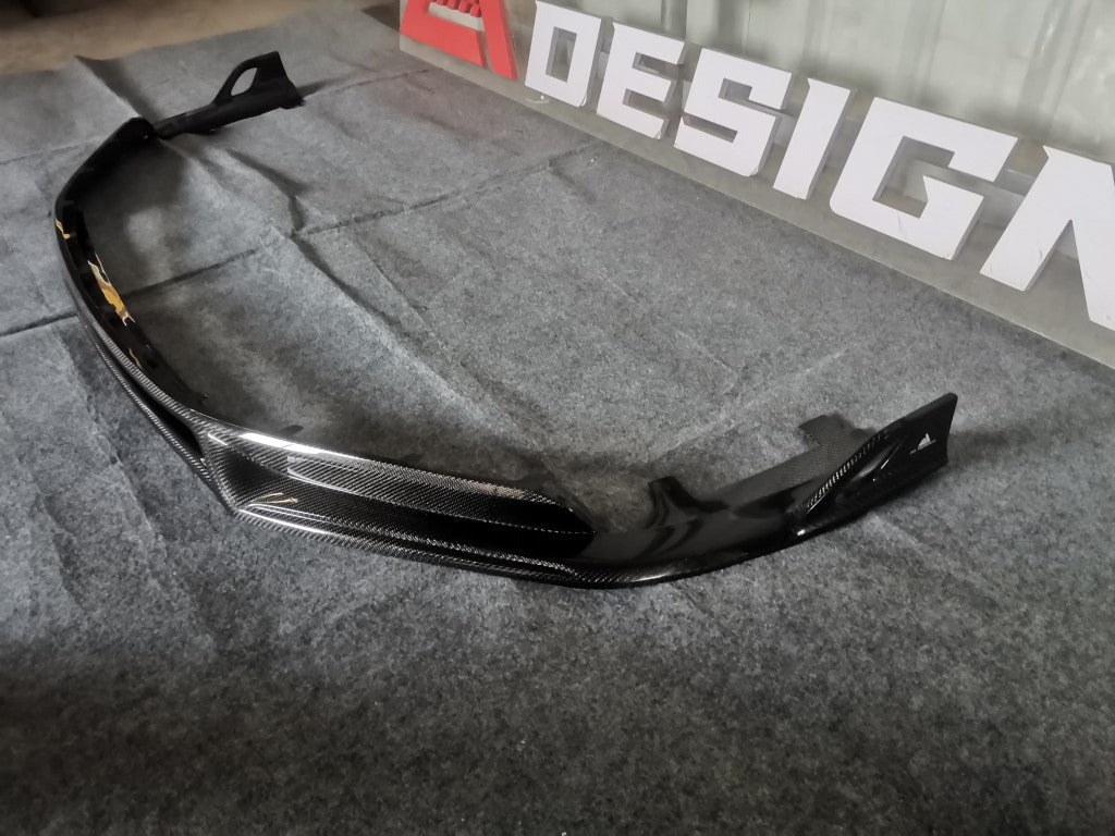 Porsche 911 991.2 Carrera GTS/4 GTS 2015-2019 with Aftermarket Parts - AE Style Carbon Fiber Front Lip from ArmorExtend