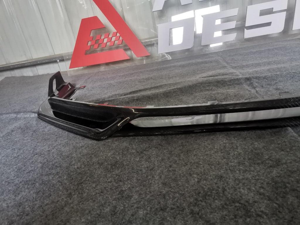 Porsche 911 991.2 Carrera GTS/4 GTS 2015 2016 2017 2018 2019 with Aftermarket Parts - AE Style Front Lip?Carbon Fiber from?ArmorExtend