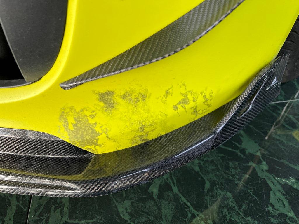 Porsche 911 991.2 Carrera GTS/4 GTS 2015 2016 2017 2018 2019 with Aftermarket Parts - AE Style Front Lip?Carbon Fiber from?ArmorExtend