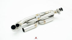 Porsche 911 992.1 Carerra Base/S/T/4/4S/GTS 2020-2024 & 992.2 Carerra Base/S/T 2025-ON with Aftermarket Parts - Axle-back Exhaust with Valve Stainless Steel / Titanium from?ArmorExtend