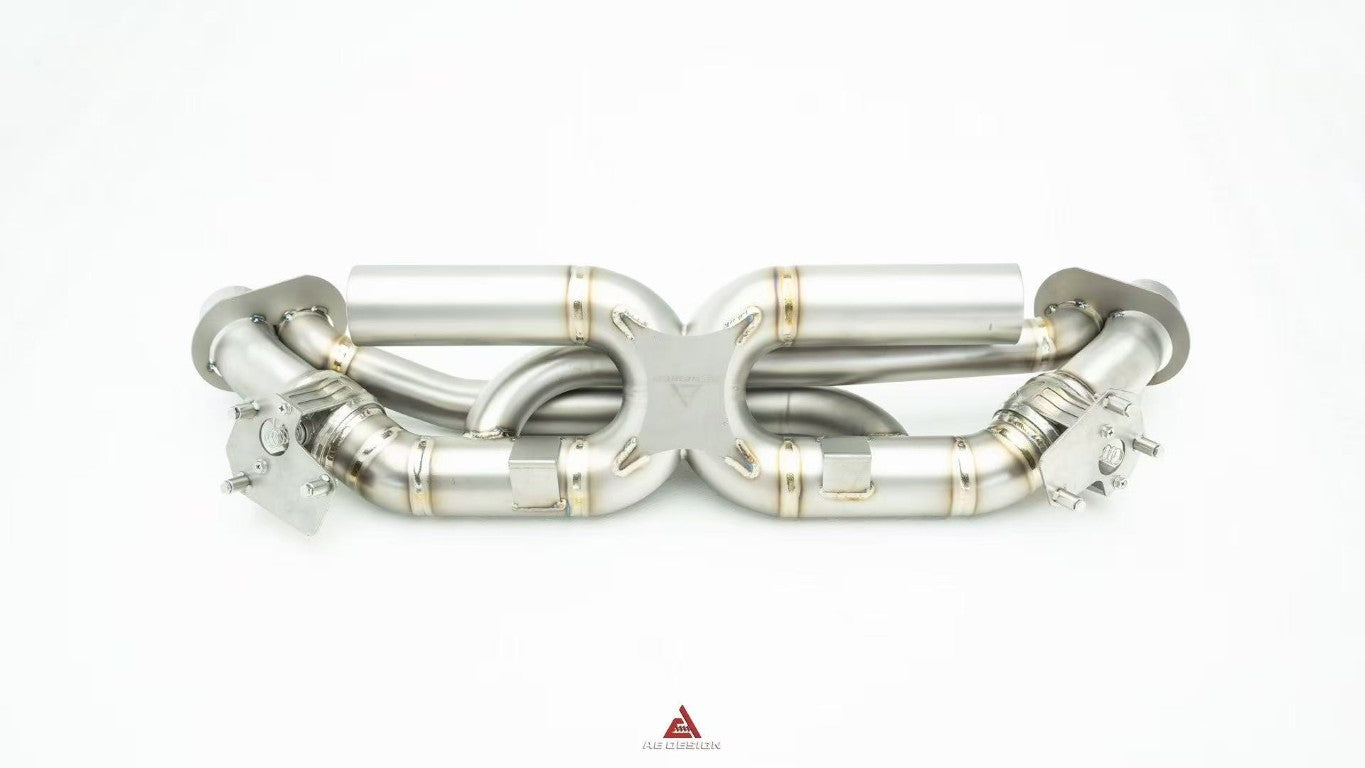 Porsche 911 992.1 Carerra Base/S/T/4/4S/GTS 2020-2024 & 992.2 Carerra Base/S/T 2025-ON with Aftermarket Parts - Axle-back Exhaust with Valve Stainless Steel / Titanium from?ArmorExtend