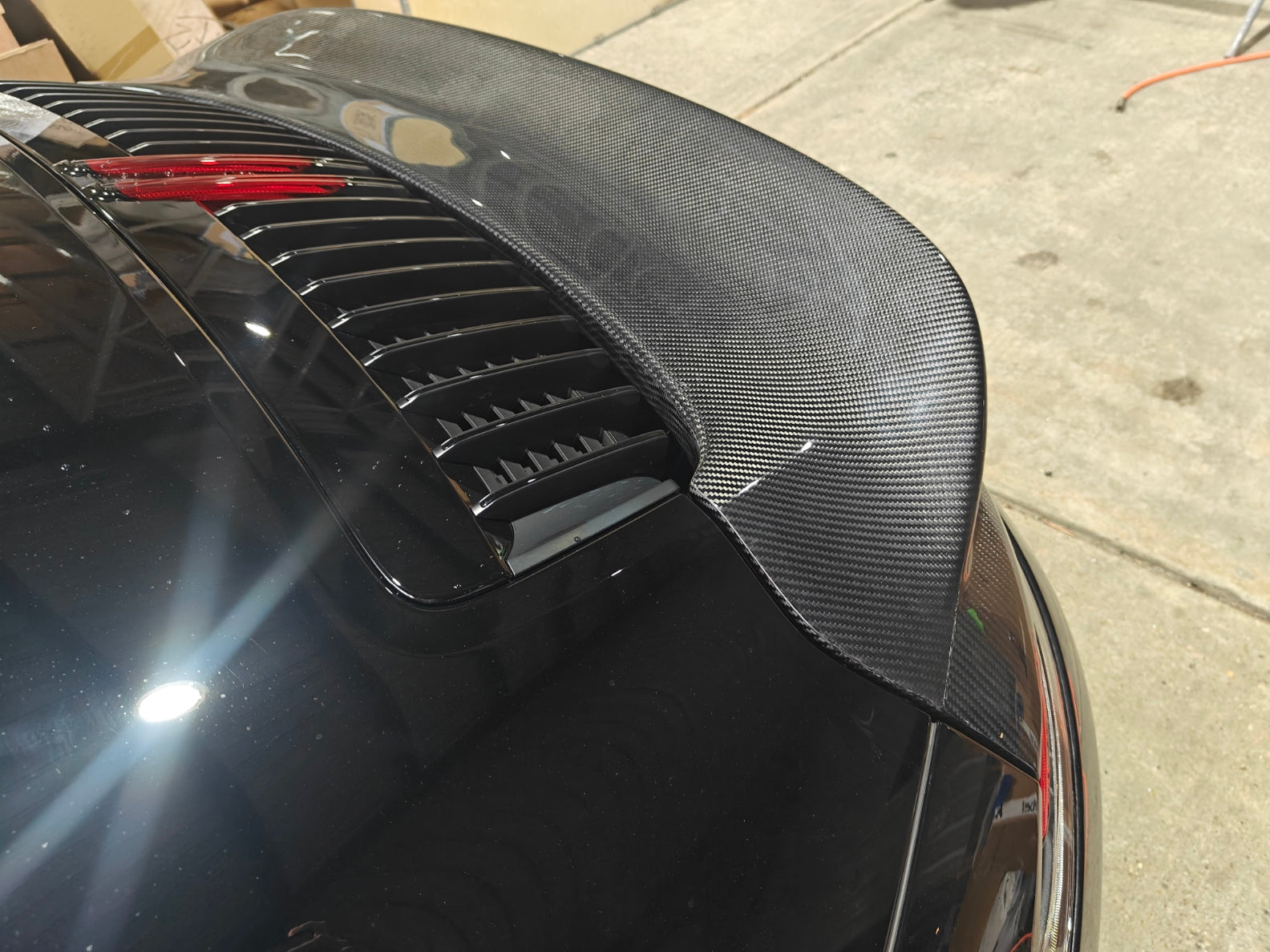 Porsche 911 992 992.1 Carrera Base/S/T/4/4S/Targa 4/ Targa 4S/GTS 2020-2024 with Aftermarket Parts - AE ART Style Ducktail Spoiler Carbon Fiber from ArmorExtend