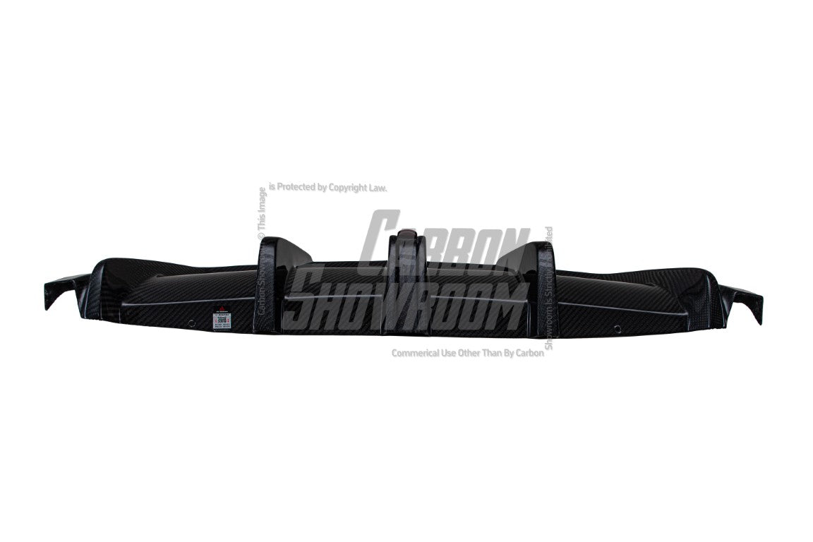 Porsche 911 992 Carrera/4/S/4S (Fits Aero Kit / Sport Package Only)2020-ON with Aftermarket Parts-ART Style Carbon Fiber Rear Diffuser  Canards from Armorextend