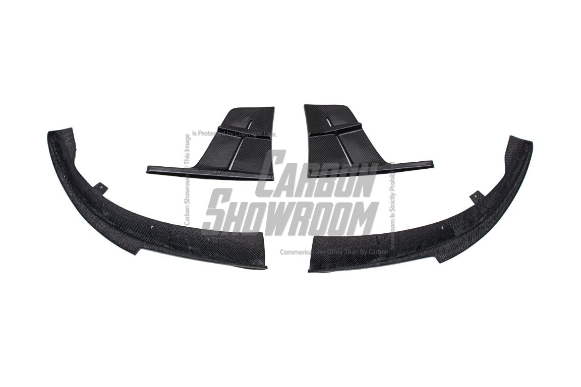 Porsche 911 992 Carrera/4/S/4S (Fits Aero Kit / Sport Package Only)2020-ON with Aftermarket Parts-ART Style Carbon Fiber Rear Diffuser  Canards from Armorextend