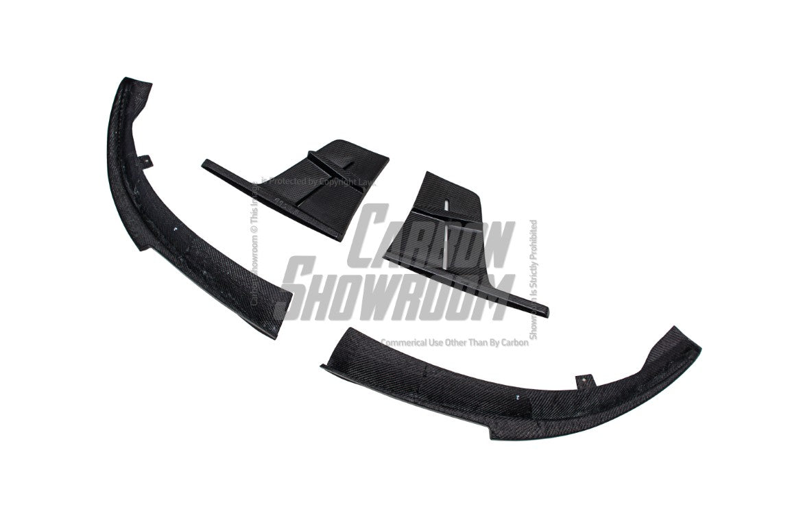 Porsche 911 992 Carrera/4/S/4S (Fits Aero Kit / Sport Package Only)2020-ON with Aftermarket Parts-ART Style Carbon Fiber Rear Diffuser  Canards from Armorextend
