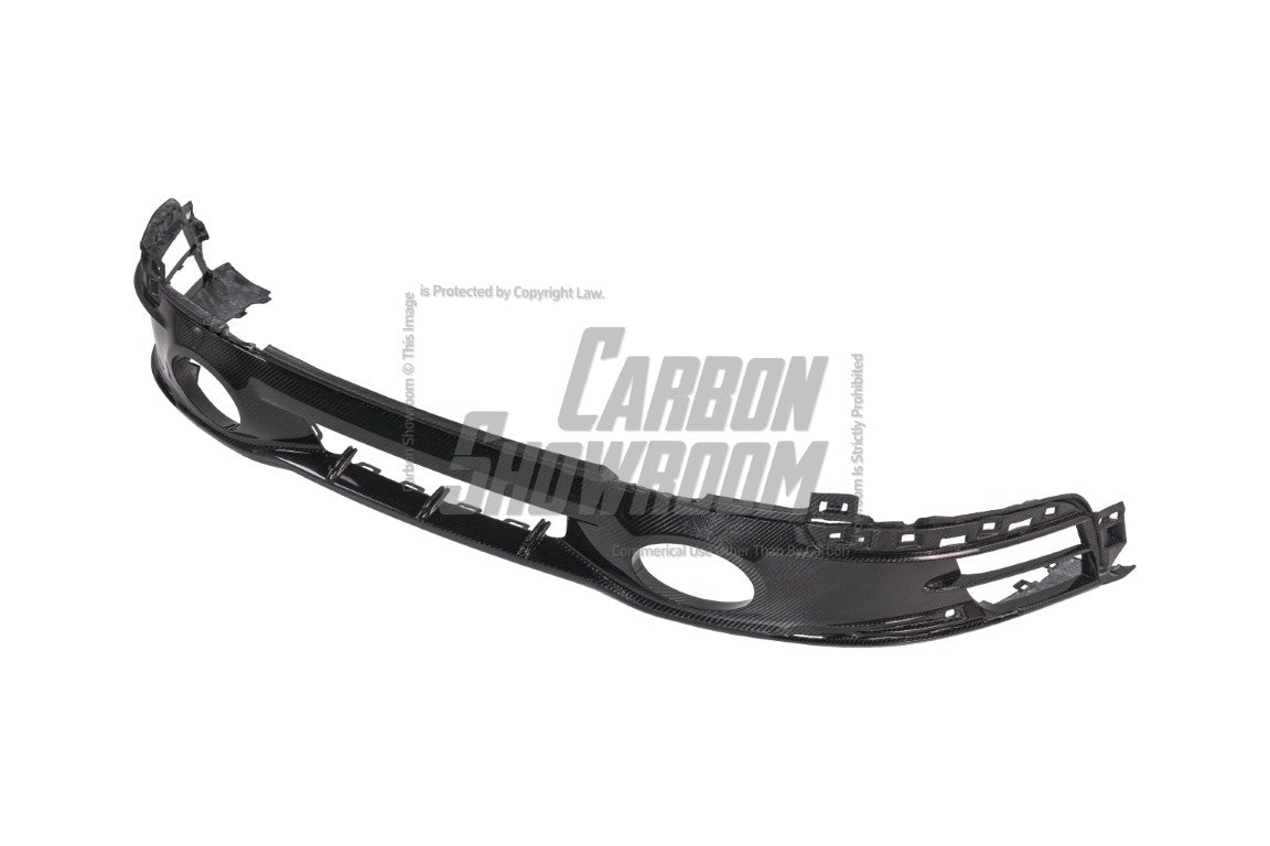Porsche 911 992 Carrera/4/S/4S 2020-ON with Aftermarket Parts-ART Style Carbon Fiber Rear Diffuser Replacement - Armorextend