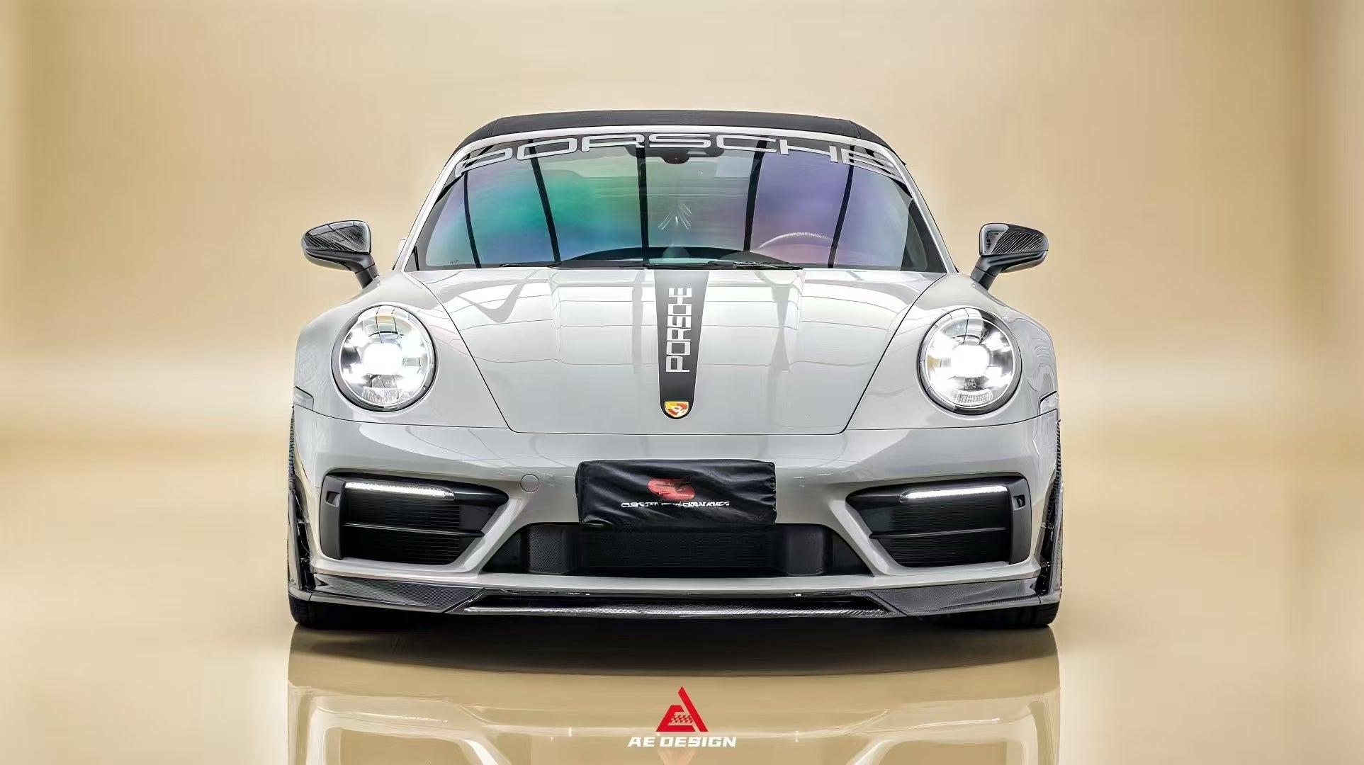 Armorextend "ART" Pre-preg Carbon Fiber Front Splitter for Porsche 992 Carrera / 4 / S / 4S with Sport Package - Performance SpeedShop