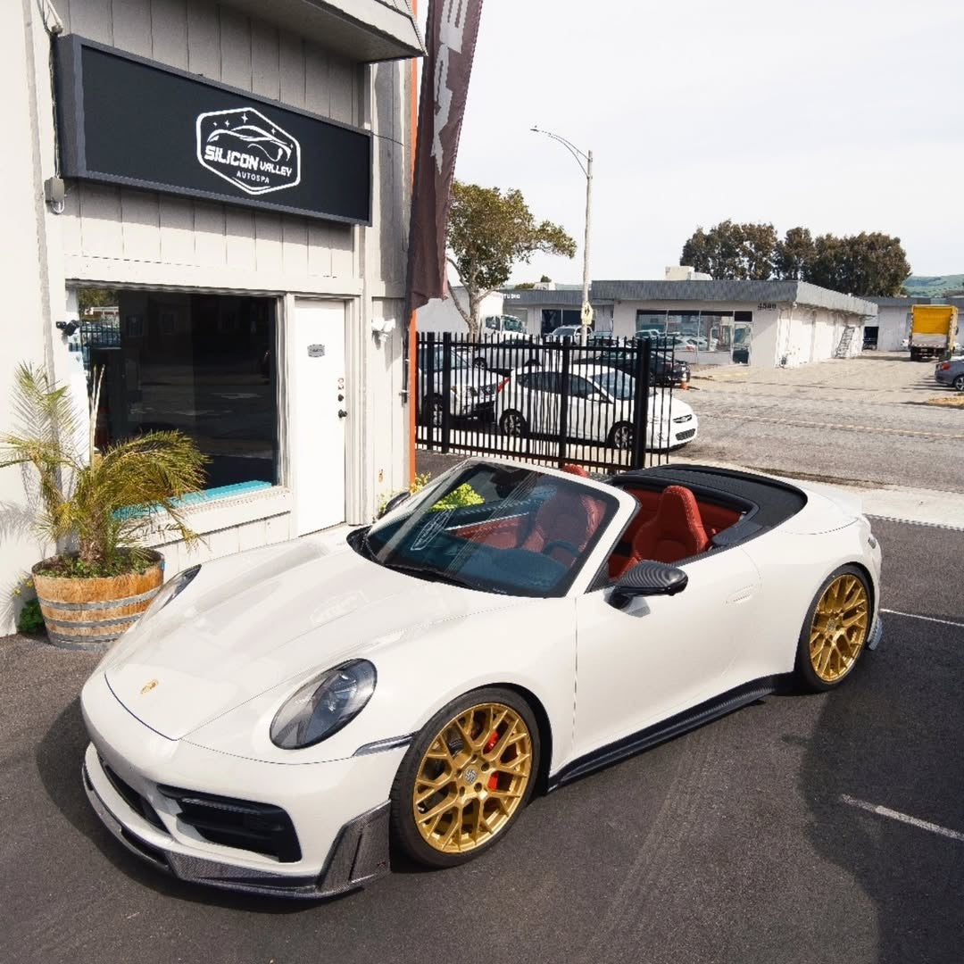 Armorextend "ART" Pre-preg Carbon Fiber Front Splitter for Porsche 992 Carrera / 4 / S / 4S with Sport Package - Performance SpeedShop
