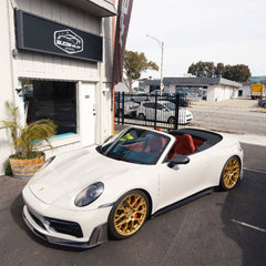 Armorextend "ART" Pre-preg Carbon Fiber Front Splitter for Porsche 992 Carrera / 4 / S / 4S with Sport Package - Performance SpeedShop