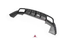 Porsche Cayenne Coupe 9Y0 9Y0.1 9Y0.2 9Y3 9Y3.1 9Y3.2 Base/S/Turbo/E-Hybrid 2019-ON with Aftermarket Parts - AE Rear Diffuser & Rear Canards Pre-preg Carbon Fiber from ArmorExtend