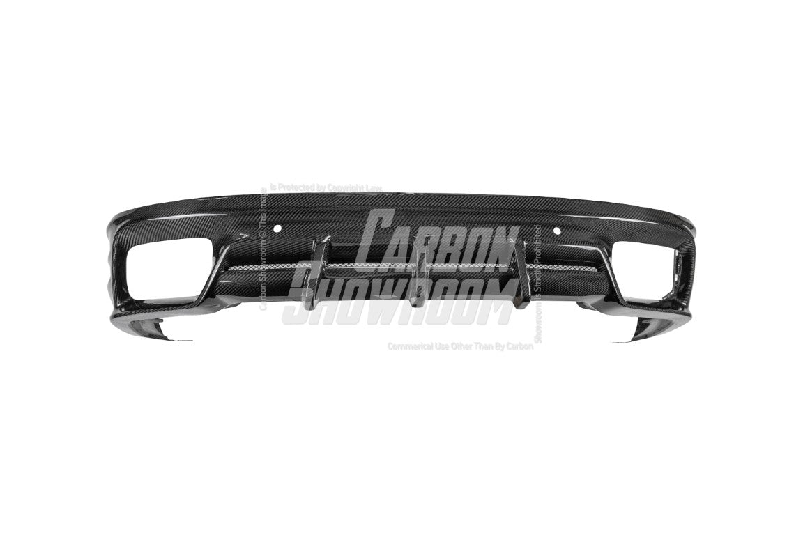 Porsche ?Panamera 976 Base 4 4S E-Hybird GTS Turbo 2024-ON with Aftermarket Parts - Rear Diffuser?Carbon Fiber from ArmorExtend
