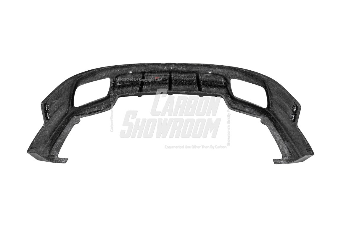 Porsche ?Panamera 976 Base 4 4S E-Hybird GTS Turbo 2024-ON with Aftermarket Parts - Rear Diffuser?Carbon Fiber from ArmorExtend
