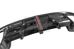 Porsche Panamera 976 Base 4 4S E-Hybird GTS Turbo 2024-ON with Aftermarket Parts - AE Desgin ART Rear Diffuser Carbon Fiber?from ArmorExtend 