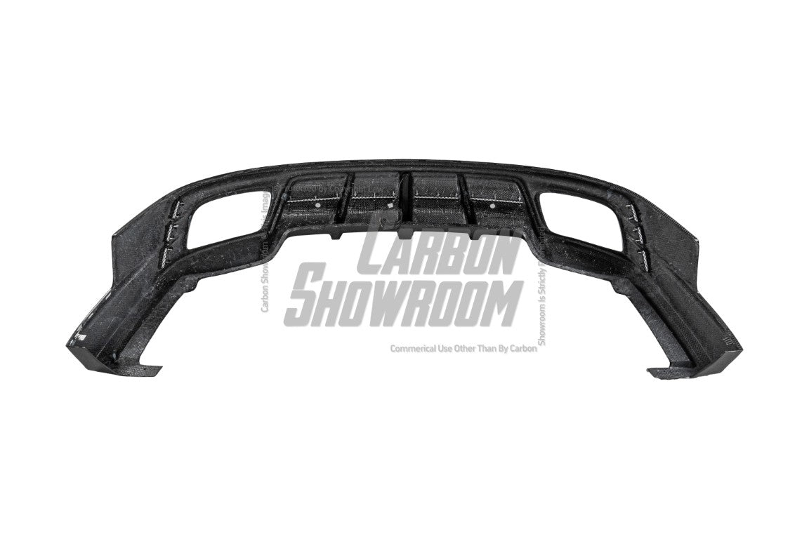 Porsche Panamera 976 Base 4 4S E-Hybird GTS Turbo 2024-ON with Aftermarket Parts - AE Desgin ART Rear Diffuser Carbon Fiber?from ArmorExtend 