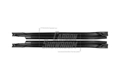 Porsche Panamera 976 Base 4 4S E-Hybird GTS Turbo 2024-ON with Aftermarket Parts - AE Desgin ART Side Skirts Carbon Fiber?from ArmorExtend
