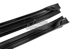 Porsche Panamera 976 Base 4 4S E-Hybird GTS Turbo 2024-ON with Aftermarket Parts - AE Desgin ART Side Skirts Carbon Fiber?from ArmorExtend