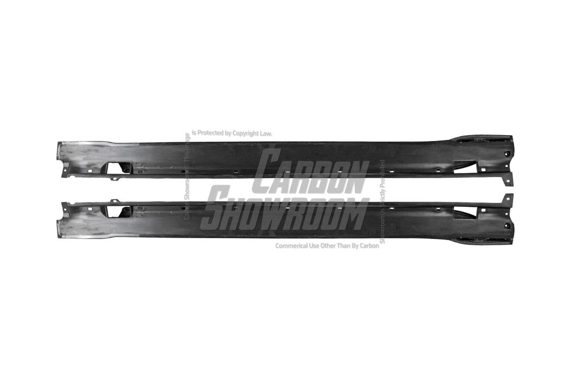 Porsche Panamera 976 Base 4 4S E-Hybird GTS Turbo 2024-ON with Aftermarket Parts - AE Desgin ART Side Skirts Carbon Fiber?from ArmorExtend