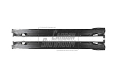 Porsche Panamera 976 Base 4 4S E-Hybird GTS Turbo 2024-ON with Aftermarket Parts - AE Desgin ART Side Skirts Carbon Fiber?from ArmorExtend