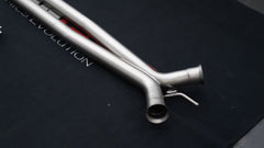 Porsche Panamera 976 E-Hybird 2024-ON with Aftermarket Parts - Midpipe Exhaust Stainless Steel / Titanium from ArmorExtend
