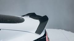 Tesla Model 3 Highland / Performance 2024-ON with Aftermarket Parts - V2 Rear Lip Spoiler Dry Pre-preg Carbon Fiber from ArmorExtend