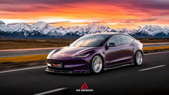Tesla Model 3 Highland / Performance 2024-ON with Aftermarket Parts - V2 Side Skirts Dry Pre-preg Carbon Fiber from ArmorExtend
