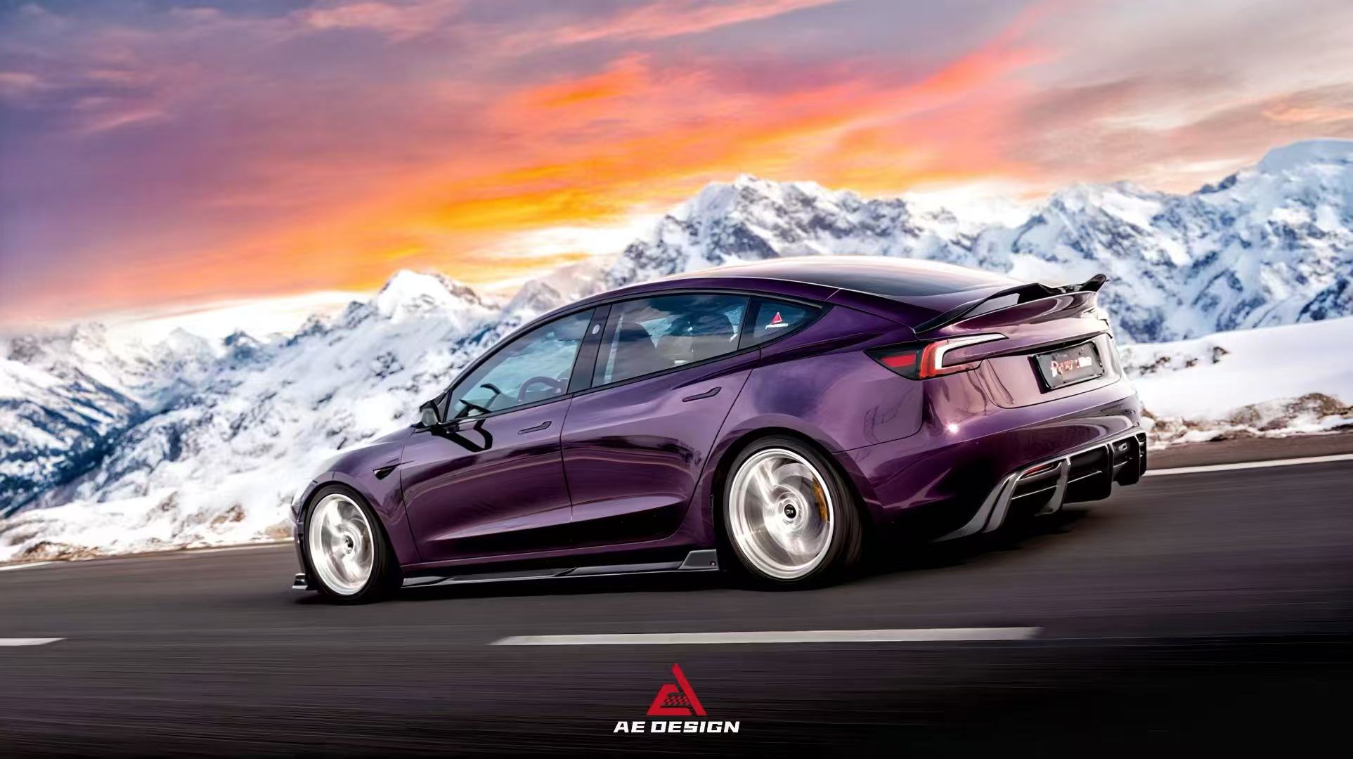 Tesla Model 3 Highland / Performance 2024-ON with Aftermarket Parts - V2 Side Skirts Dry Pre-preg Carbon Fiber from ArmorExtend