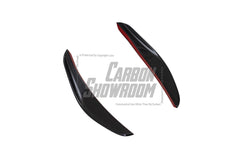Tesla Model 3 Highland 2024-ON with Aftermarket Parts - AE Style Front Canards Carbon Fiber from?ArmorExtend
