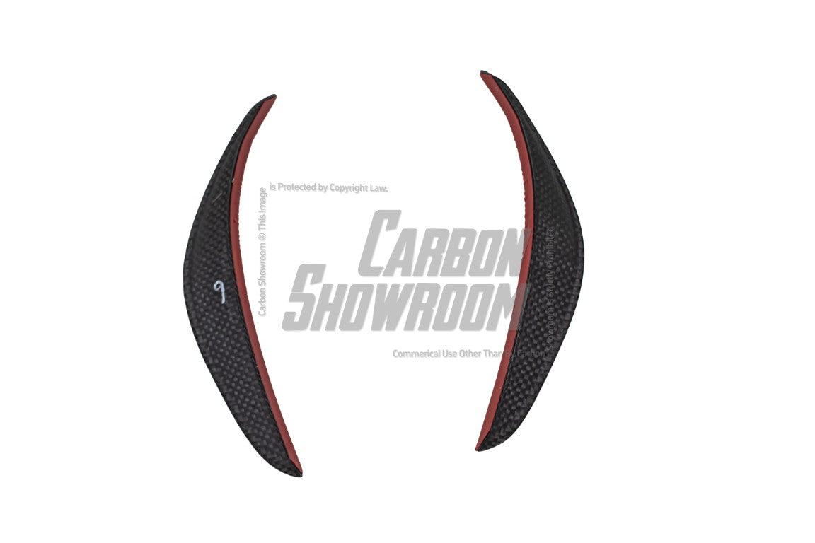 Tesla Model 3 Highland 2024-ON with Aftermarket Parts - AE Style Front Canards Carbon Fiber from?ArmorExtend