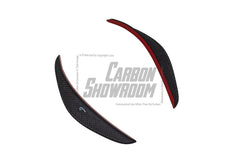 Tesla Model 3 Highland 2024-ON with Aftermarket Parts - AE Style Front Canards Carbon Fiber from?ArmorExtend