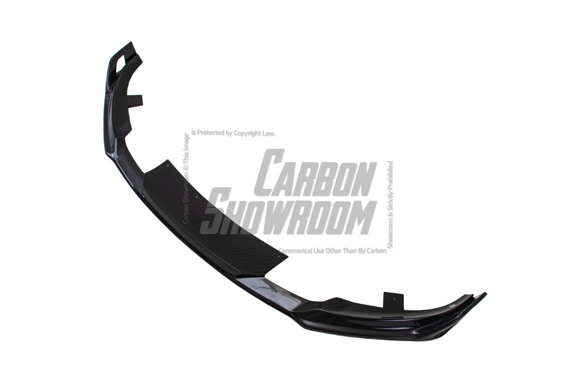 Tesla Model 3 Highland 2024-ON with Aftermarket Parts - AE Style Front Canards Carbon Fiber from?ArmorExtend