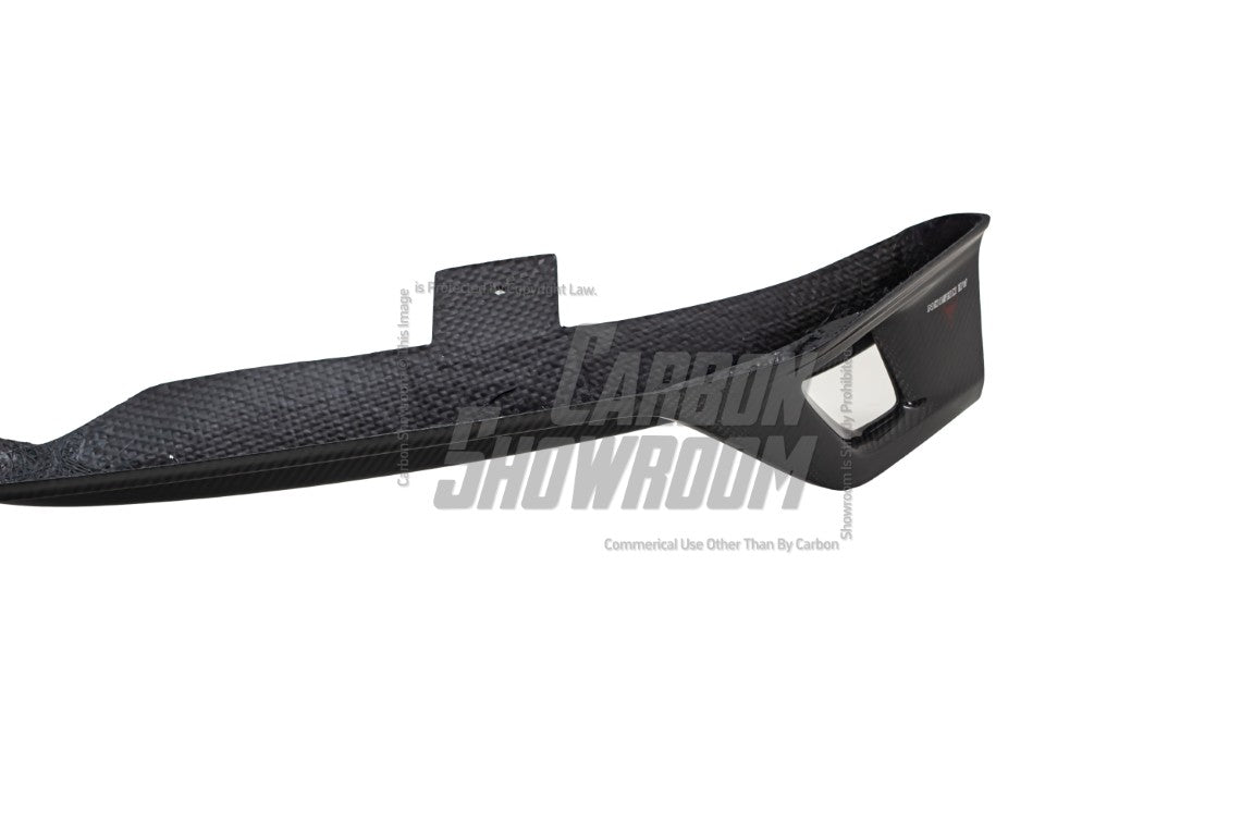 Tesla Model 3 Highland 2024-ON with Aftermarket Parts - AE Style Front Canards Carbon Fiber from?ArmorExtend