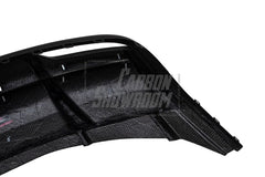 Tesla Model 3 Highland / Performance 2024-ON with Aftermarket Parts - AE Style Rear Diffuser & Canards Carbon Fiber from ArmorExtend