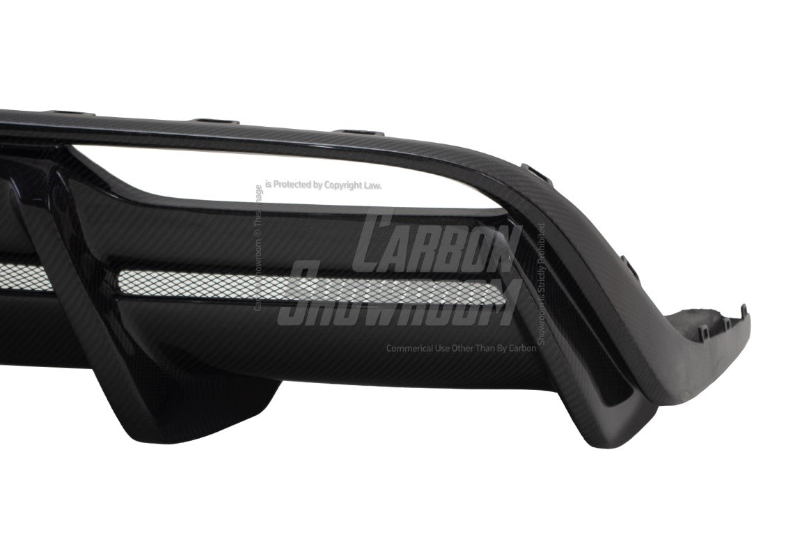 Tesla Model 3 Highland / Performance 2024-ON with Aftermarket Parts - AE Style Rear Diffuser & Canards Carbon Fiber from ArmorExtend