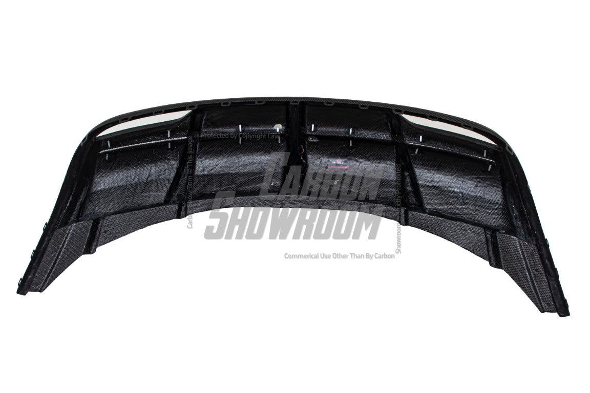 Tesla Model 3 Highland / Performance 2024-ON with Aftermarket Parts - AE Style Rear Diffuser & Canards Carbon Fiber from?ArmorExtend
