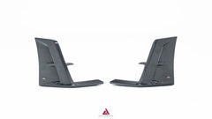 Tesla Model 3 Highland / Performance 2024-ON with Aftermarket Parts - AE Style Rear Diffuser & Canards Carbon Fiber from?ArmorExtend