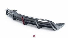 Tesla Model 3 Highland / Performance 2024-ON with Aftermarket Parts - AE Style Rear Diffuser & Canards Carbon Fiber from?ArmorExtend