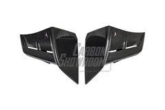 Tesla Model 3 Highland / Performance 2024-ON with Aftermarket Parts - AE Style Rear Diffuser & Canards Carbon Fiber from ArmorExtend