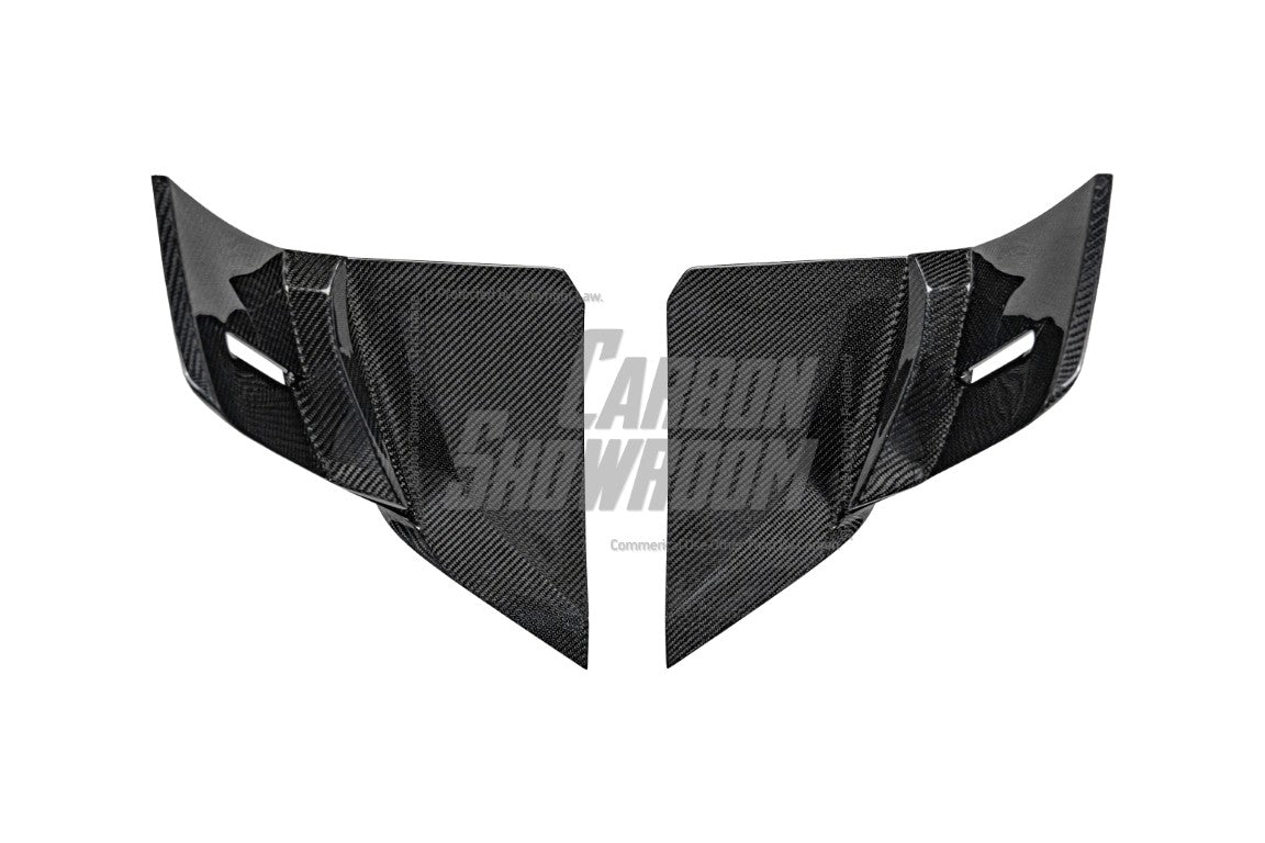 Tesla Model 3 Highland / Performance 2024-ON with Aftermarket Parts - AE Style Rear Diffuser & Canards Carbon Fiber from?ArmorExtend