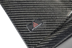 Tesla Model 3 Highland / Performance 2024-ON with Aftermarket Parts - AE Style Rear Diffuser & Canards Carbon Fiber from ArmorExtend