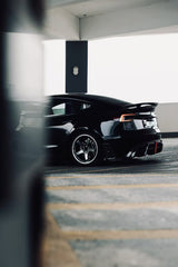 Tesla Model 3 Highland / Performance 2024-ON with Aftermarket Parts - AE Style Rear Diffuser & Canards Carbon Fiber from?ArmorExtend
