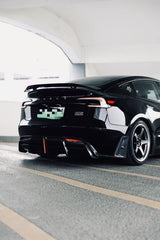 Tesla Model 3 Highland / Performance 2024-ON with Aftermarket Parts - AE Style Rear Diffuser & Canards Carbon Fiber from?ArmorExtend