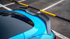Tesla Model 3 Highland / Performance 2024-ON with Aftermarket Parts - V2 Rear Lip Spoiler Dry Pre-preg Carbon Fiber from ArmorExtend