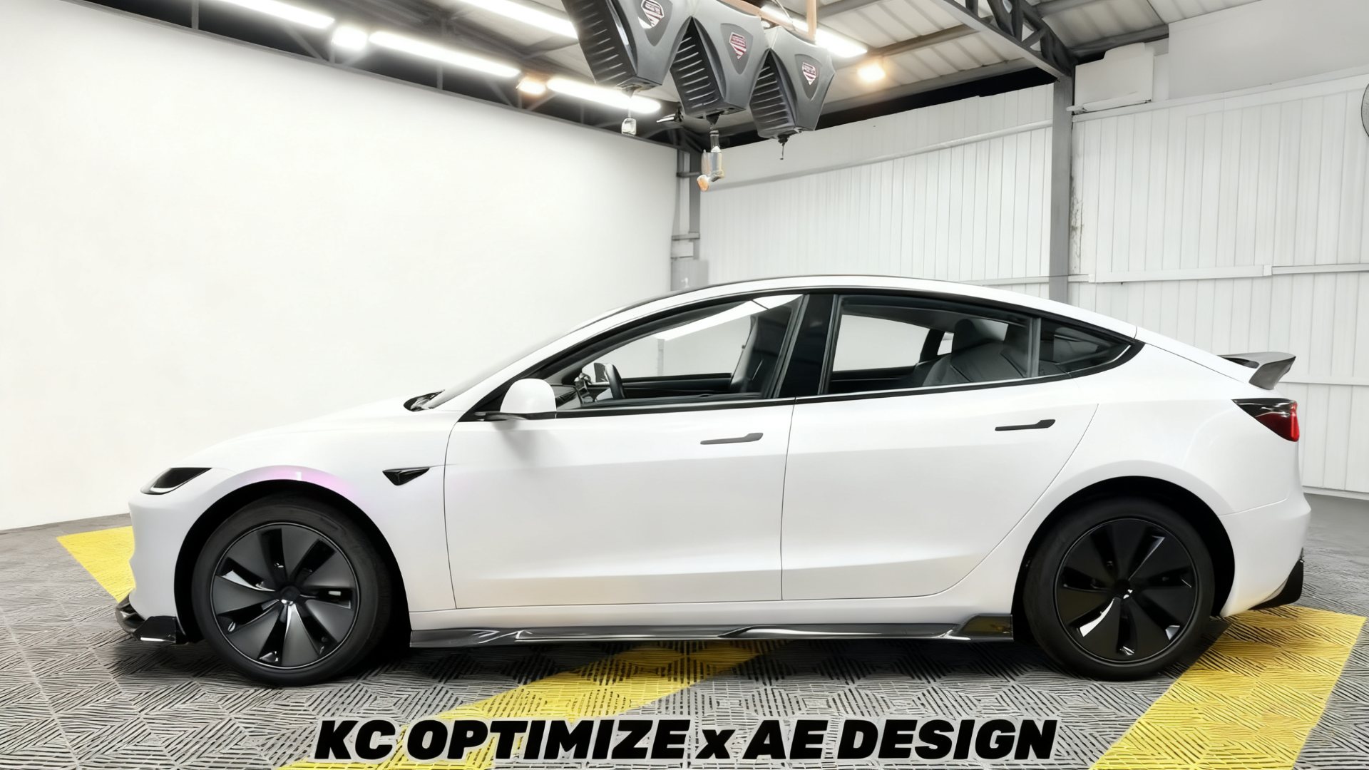 Tesla Model 3 Highland / Performance 2024-ON with Aftermarket Parts - V2 Side Skirts Dry Pre-preg Carbon Fiber from ArmorExtend