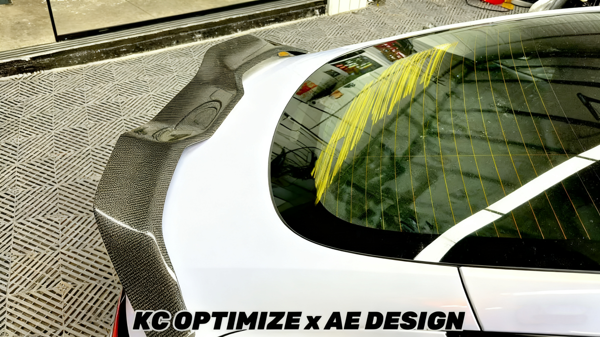 Tesla Model 3 Highland / Performance 2024-ON with Aftermarket Parts - V2 Rear Lip Spoiler Dry Pre-preg Carbon Fiber from ArmorExtend