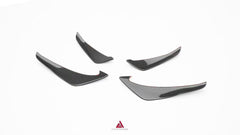 Toyota Supra MK5 A90 A91 3.0 2.0 2020-ON with Aftermarket Parts - AE Style Front Canards Carbon Fiber from ArmorExtend
