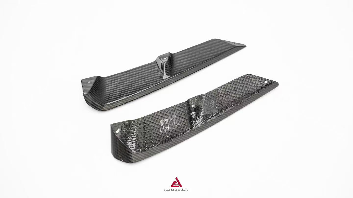 Toyota Supra MK5 A90 A91 3.0 2.0 2020-ON with Aftermarket Parts - AG Style Front Lip & Splitter Carbon Fiber from ArmorExtend