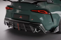 Toyota Supra MK5 A90 A91 3.0 2.0 2020-ON with Aftermarket Parts - AE Style Rear Diffuser & Canards Carbon Fiber from ArmorExtend