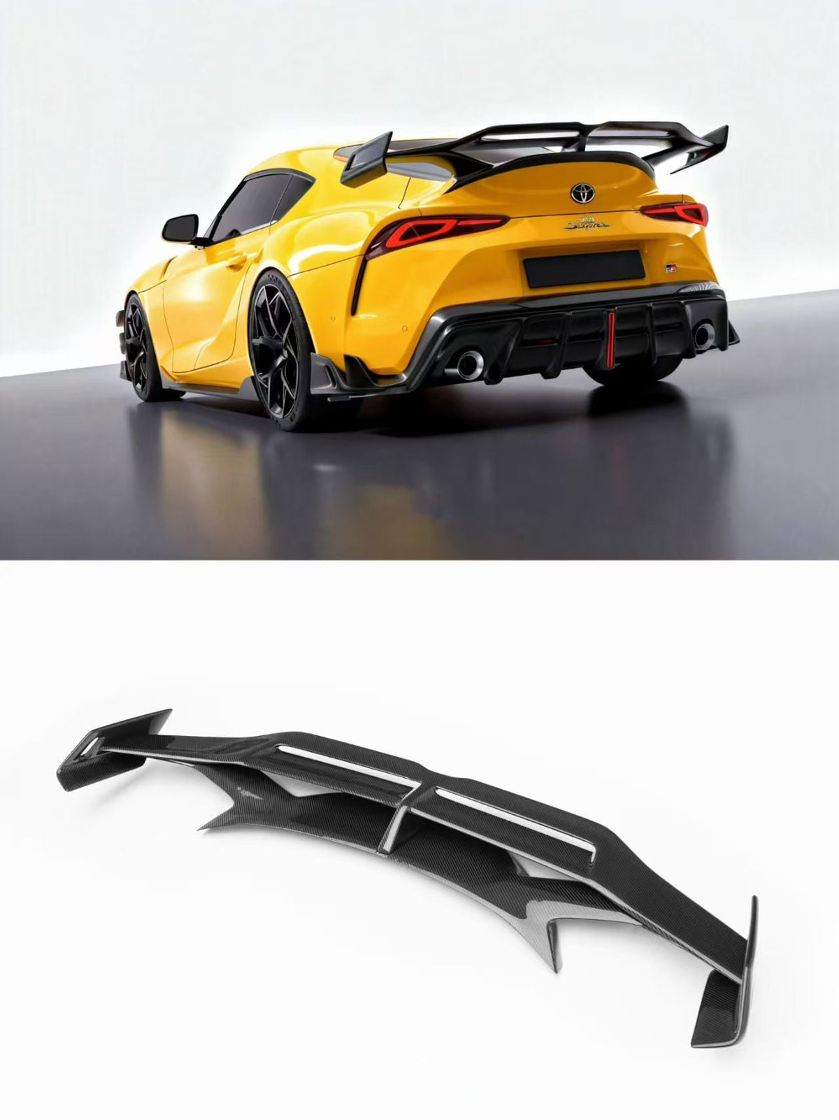 ArmorExtend AE Rear Wing Spoiler for Toyota Supra MK5 A90 A91 3.0 2.0 2020-ON Dry Pre- preg Carbon Fiber