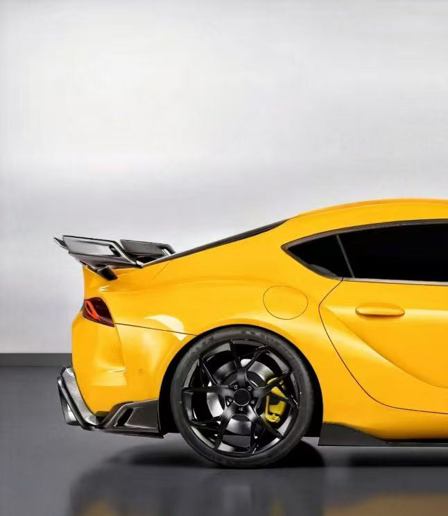 Toyota Supra MK5 A90 A91 3.0 2.0 2020-ON with Aftermarket Parts - AE Style Rear Wing Spoiler Carbon Fiber from ArmorExtend